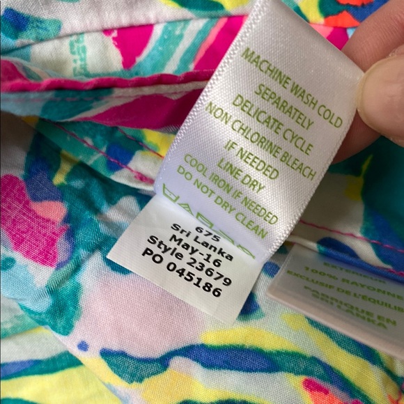 Lilly Pulitzer Pink Cocoa Shorts Size Medium - Picture 8 of 14